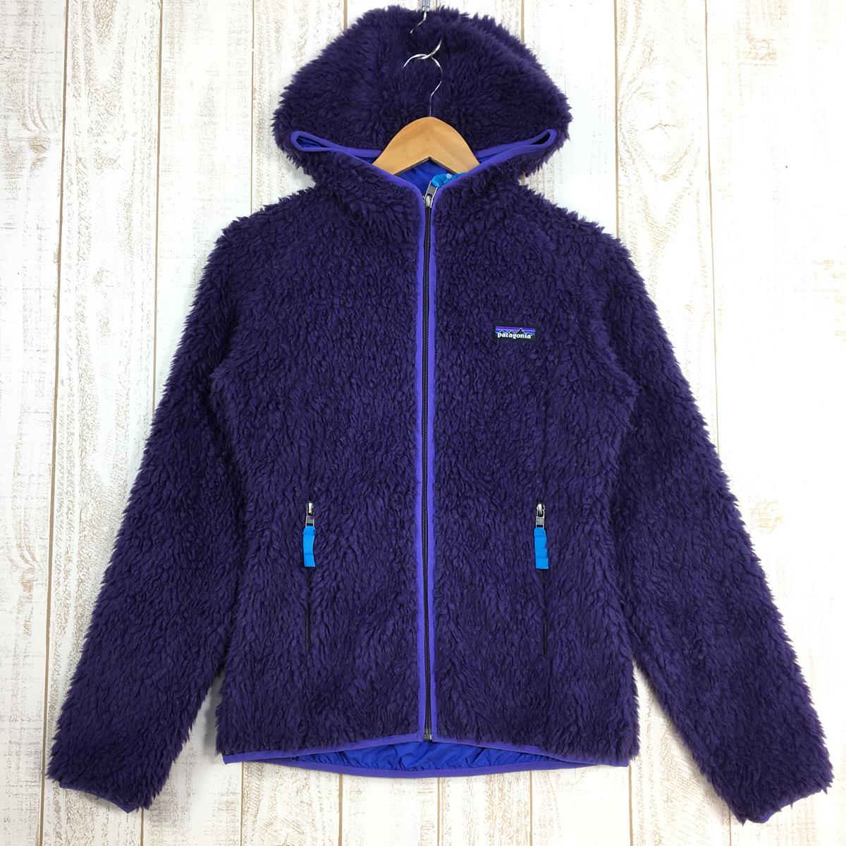 【WOMEN's XS】 パタゴニア 2014 レトロX フリース カーディガン Retro-X Fleece Cardigan 防風 パイル フーディ ジャケット 生産終了モデル 入手困難 PATAGONIA 23065 TMPL Tempest Purple パープル系