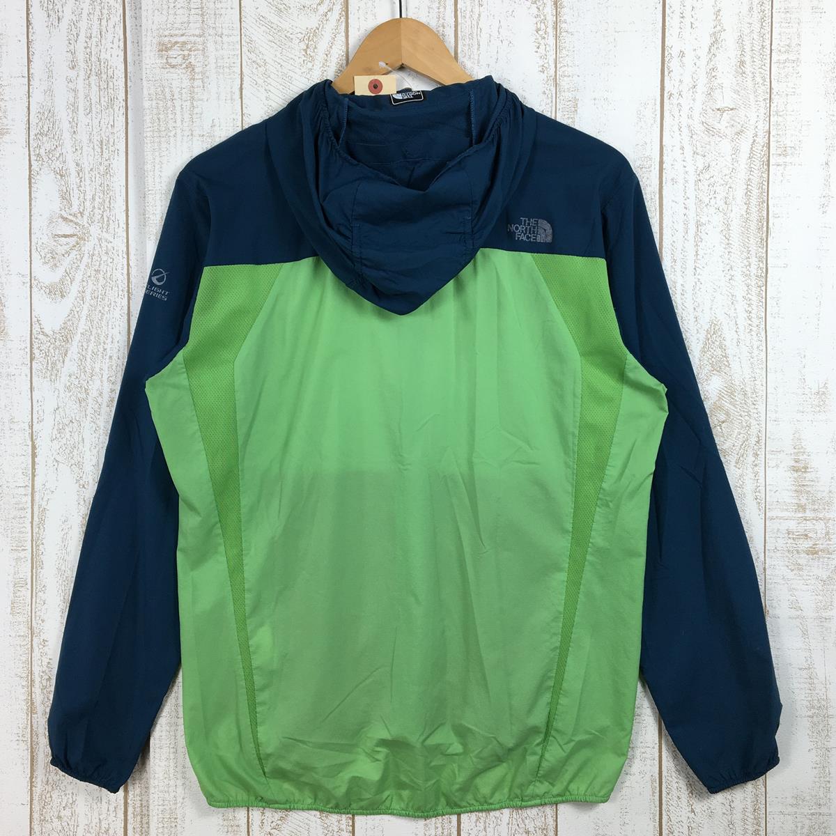 [MEN's M] The North Face Swallowtail Vent Hoodie Windshell Jacket NORTH  FACE NP21257 Green