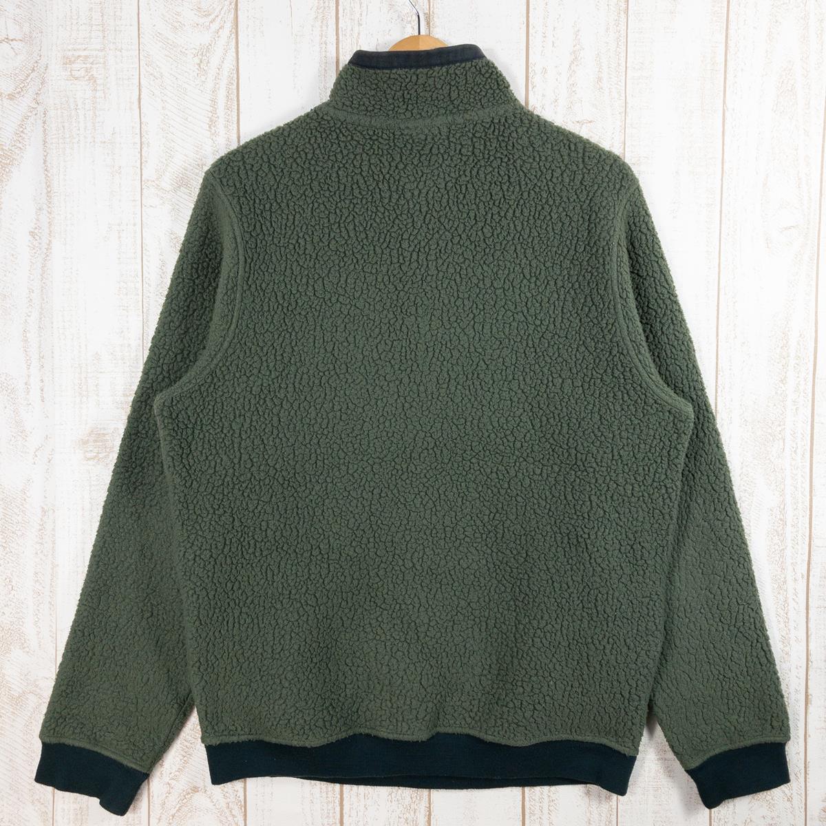 【MEN's M】 パタゴニア 2016 シアーリング フリース プルオーバー Shearling Fleece Pullover ジャケット エクスクルーシブモデル 生産終了モデル 入手困難 PATAGONIA 23040 Industrial Green グリーン系