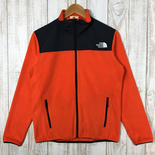 【MEN's S】 ノースフェイス マウンテン バーサ マイクロ ジャケット Mountain Versa Micro Jacket ポーラテック フリース NORTH FACE NL21404 オレンジ系