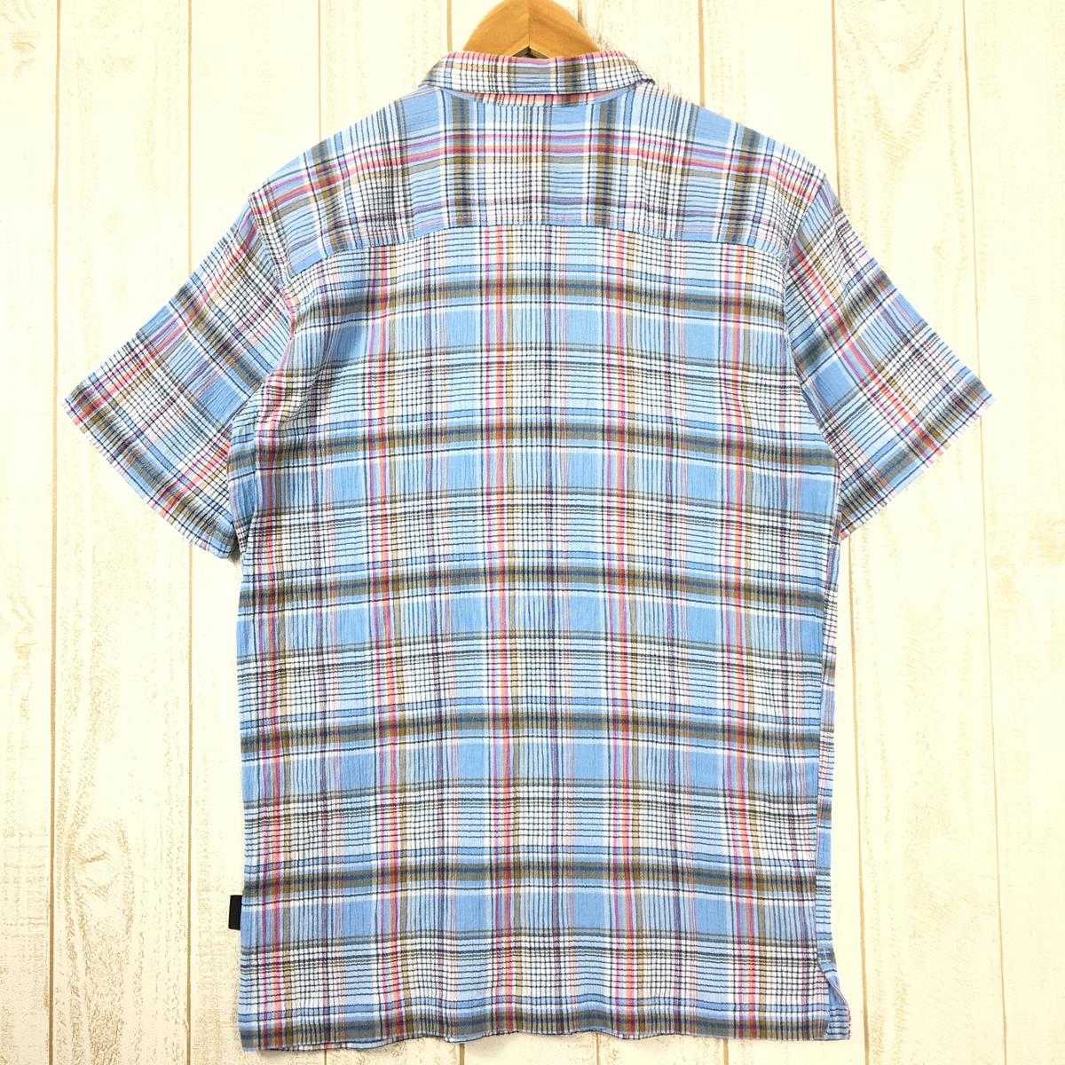 【MEN's S】 パタゴニア エーシー シャツ AC Shirt オーガニックコットン 速乾 名作 生産終了モデル 入手困難 PATAGONIA 52921 SASB ブルー系