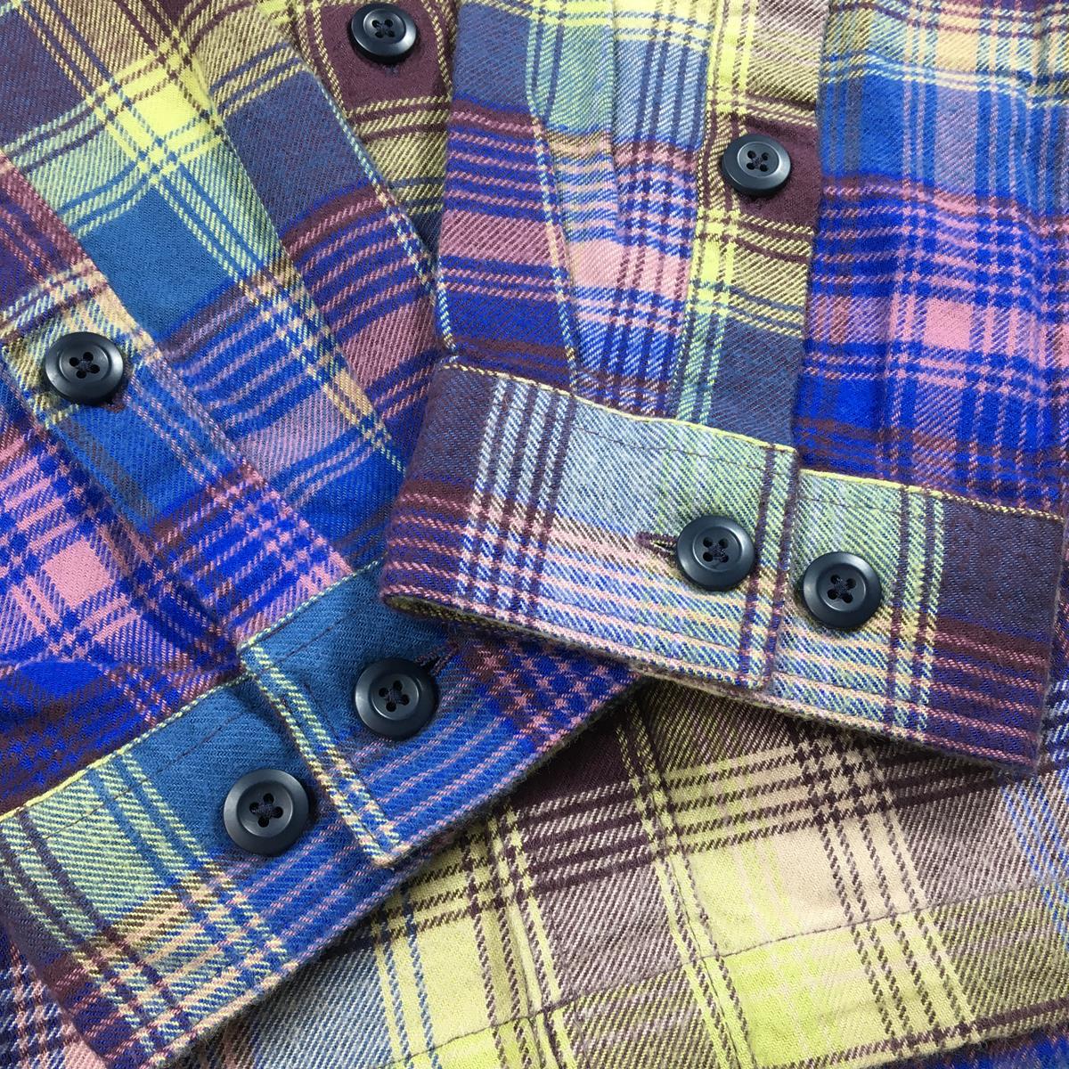 【MEN's M】 パタゴニア ロングスリーブ オーガニックコットン ミッドウェイト フィヨルド フランネル シャツ Long-Sleeved  Organic Cotton Midweight Fjord Flannel Shirt ネルシャツ PATAGONIA 42400 SNPL Sun  ...