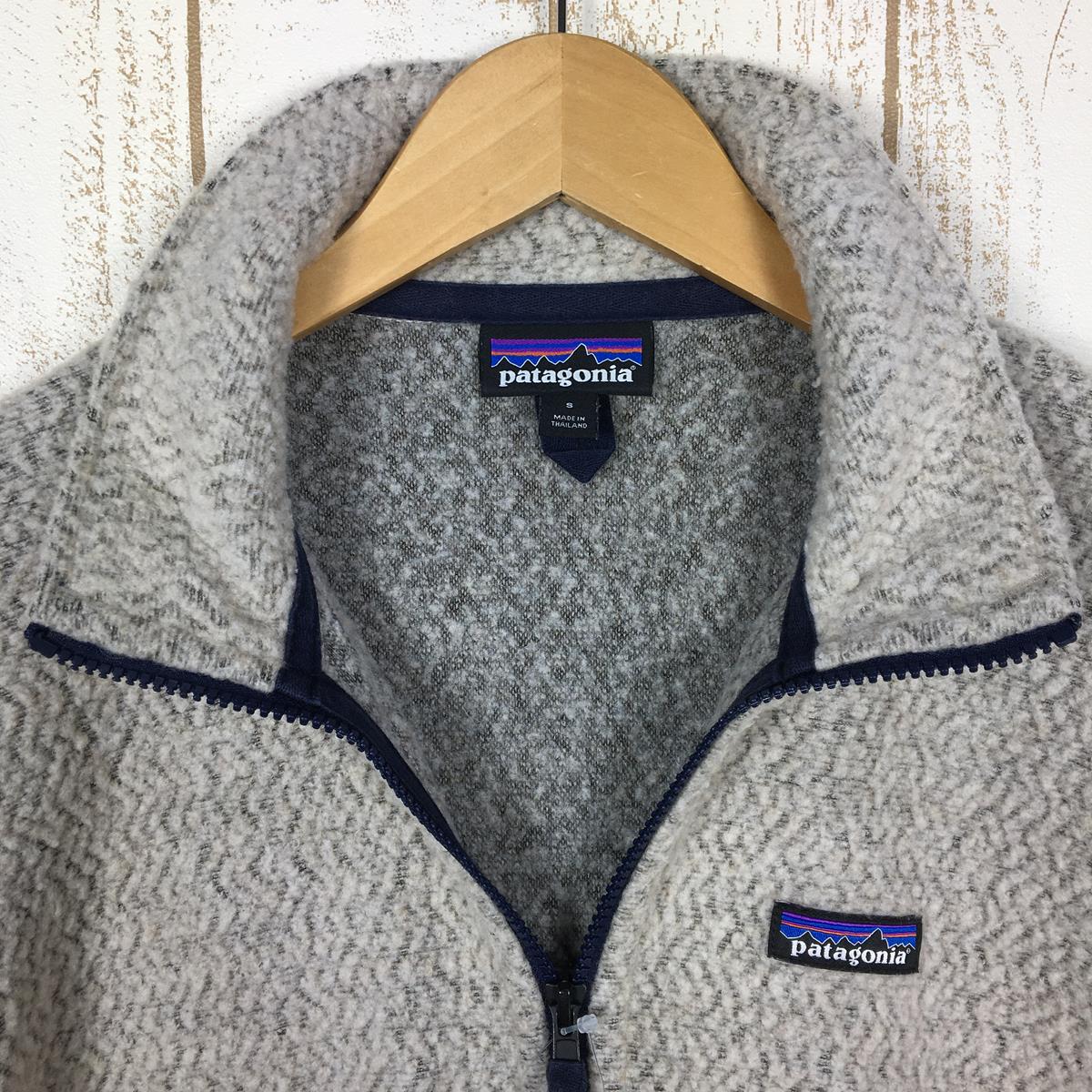 【MEN's S】 パタゴニア ウーリエステル フリース ジャケット Woolyester Fleece Jacket ウール フリース  PATAGONIA 26935 OAT Oatmeal アイボリー系