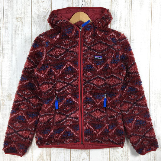 【WOMEN's XS】 パタゴニア 2013 レトロX フリース カーディガン Retro-X Fleece Cardigan 防風 パイル フーディ ジャケット 生産終了モデル 入手困難 PATAGONIA 23065 AYW レッド系