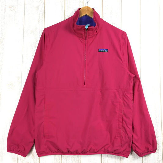 【WOMEN's M】 パタゴニア リバーシブル スナップT グリセード プルオーバー Reversible Snap-T Glissade Pullover 防風 フリース ジャケット PATAGONIA 25290 POFP パープル系