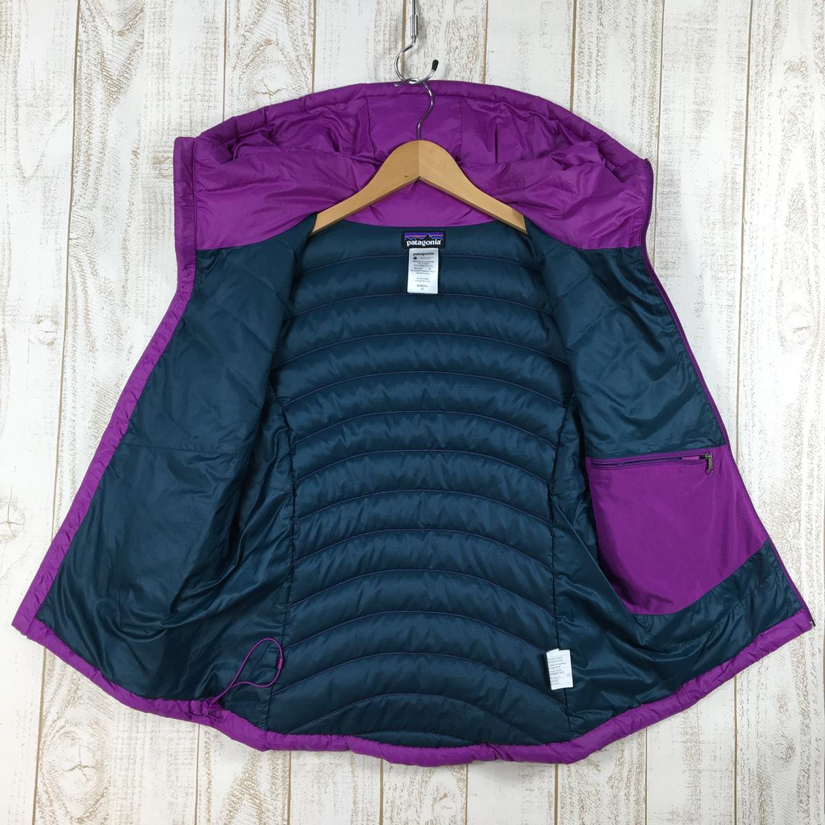 【WOMEN's XS】 パタゴニア ダウン セーター フーディ Down Sweater Hoody 800FP ダウン ジャケット PATAGONIA 84710 IKP Ikat Purple パープル系