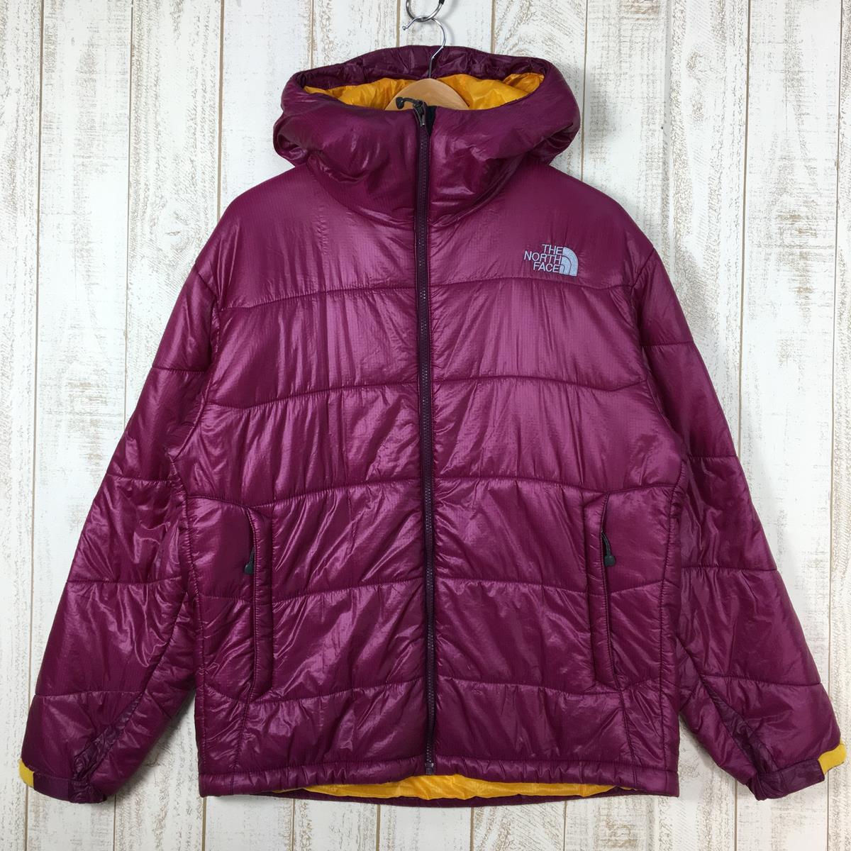 【MEN's L】 ノースフェイス トランゴ ジャケット Trango Jacket 光電子Primaloft インサレーション フーディ ビレイパーカー NORTH FACE NY17700 パープル系