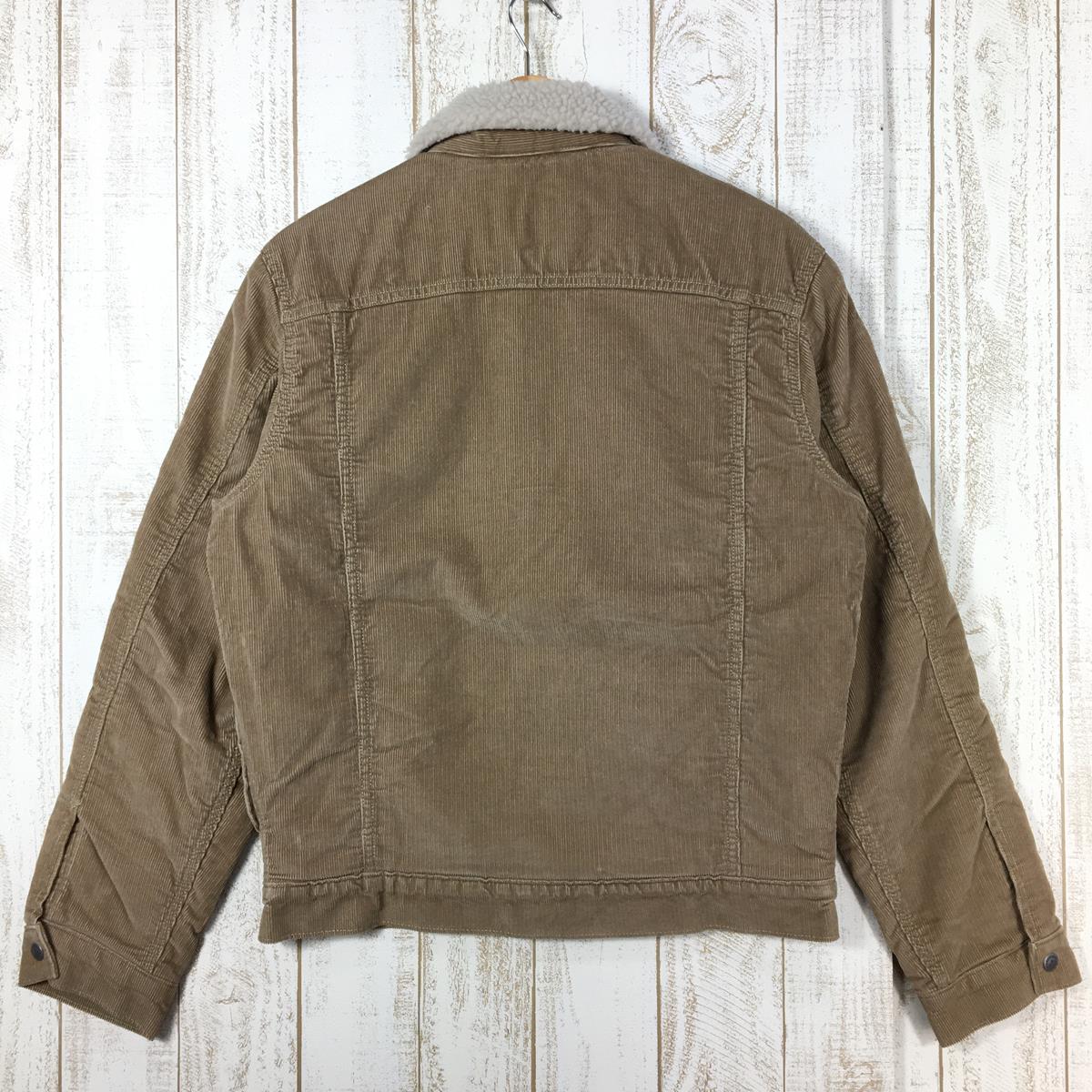 【MEN's S】 パタゴニア パイル ラインド トラッカー ジャケット Pile Lined Trucker Jacket コーデュロイ フリース  PATAGONIA 26520 MJVK Mojave Khaki ベージュ系