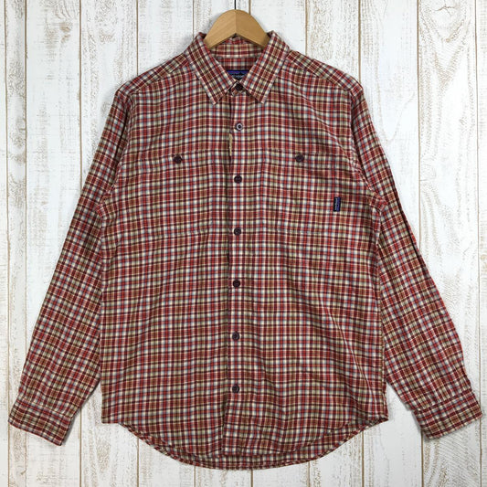 【MEN's S】 パタゴニア ロングスリーブ ピマコットン シャツ Long-Sleeved Pima Cotton Shirt PATAGONIA 53837 INA ブラウン系