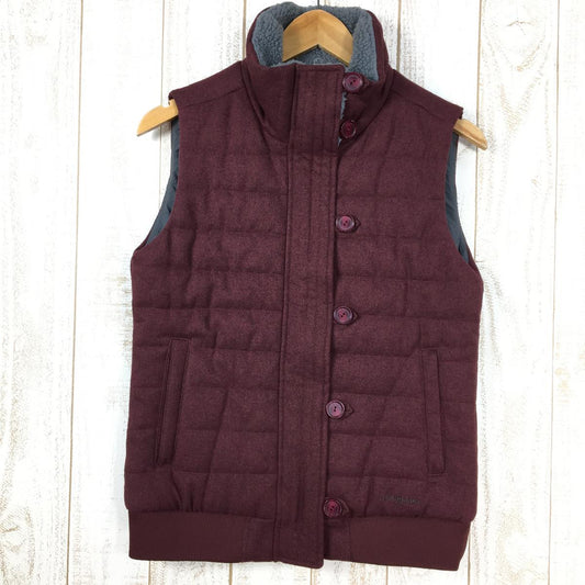 【WOMEN's S】 パタゴニア ヴァガボンド ベスト Vagabunda Vest サーモグリーン インサレーション PATAGONIA 28480 DAK レッド系