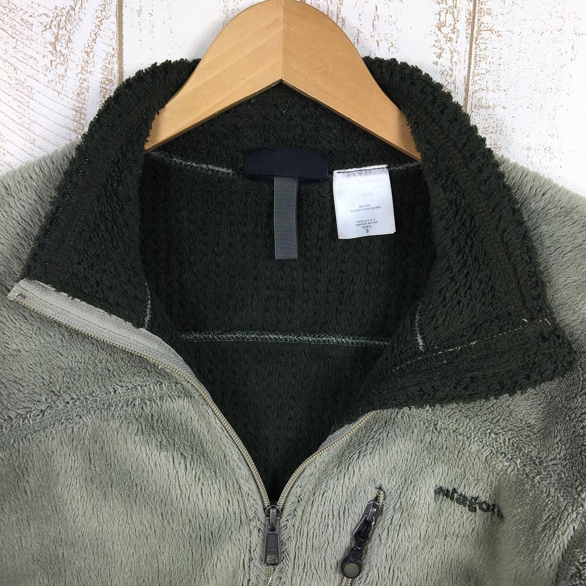 【MEN's S】 パタゴニア 2003 R4 ジャケット R4 Jacket ポーラテックウィンドブロック フリース レギュレーター ウェザードグリーン 生産終了モデル 希少カラー 入手困難 PATAGONIA 36100 Weathered Green グリーン系