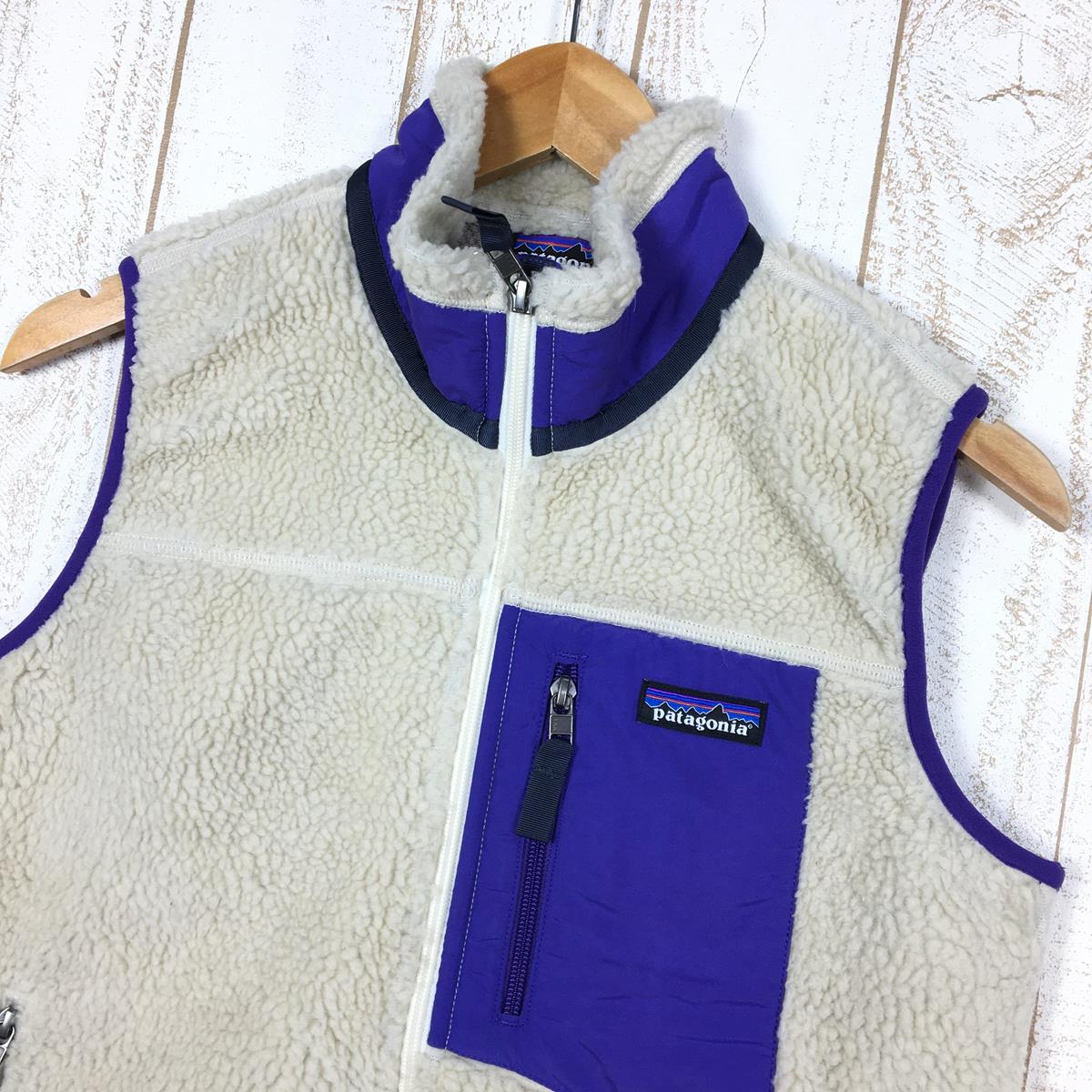 【WOMEN's S】 パタゴニア クラシック レトロ エックス ベスト Classic Retro-X Vest フリース 防風 PATAGONIA  23082 NAT Natural アイボリー系