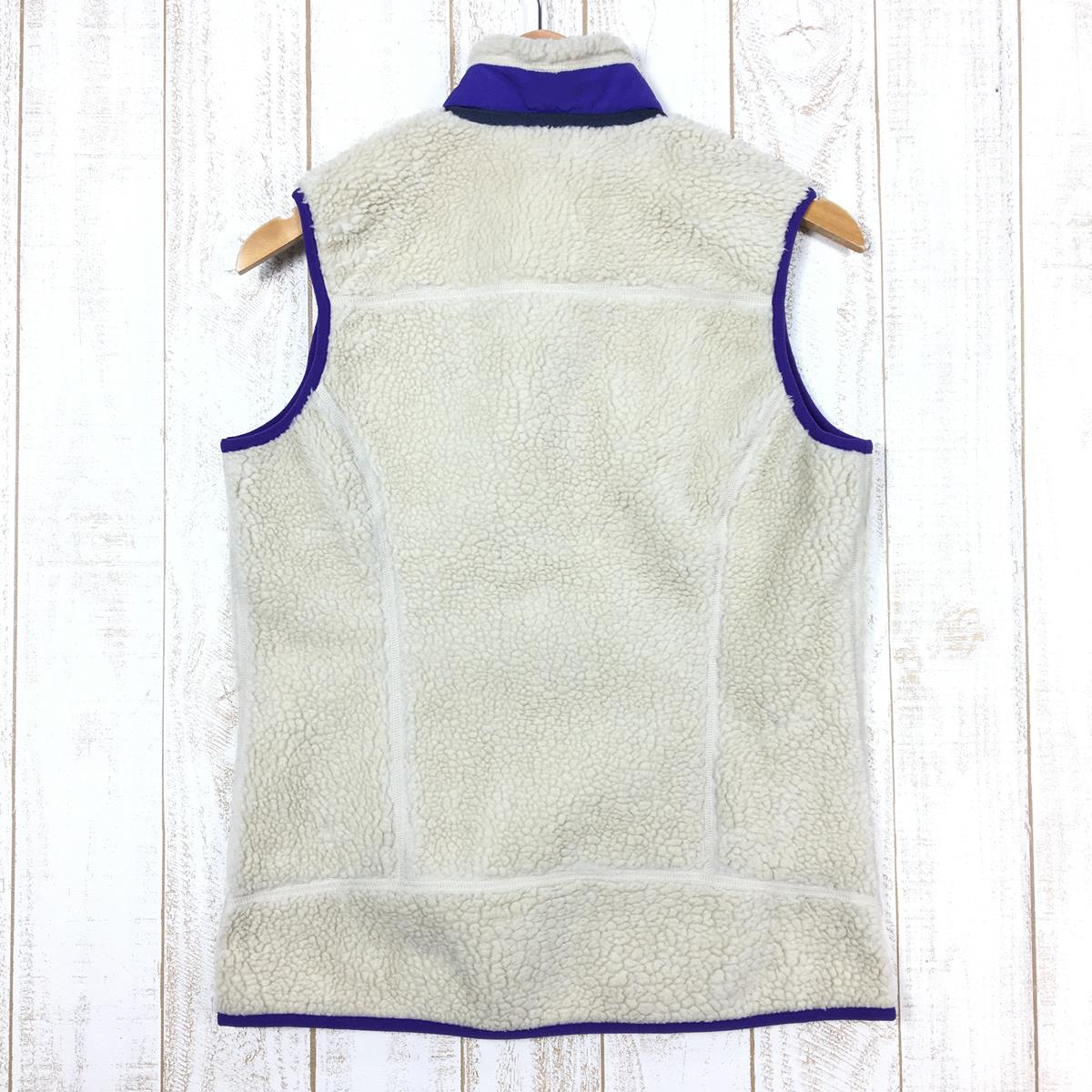 【WOMEN's S】 パタゴニア クラシック レトロ エックス ベスト Classic Retro-X Vest フリース 防風 PATAGONIA 23082 NAT Natural アイボリー系