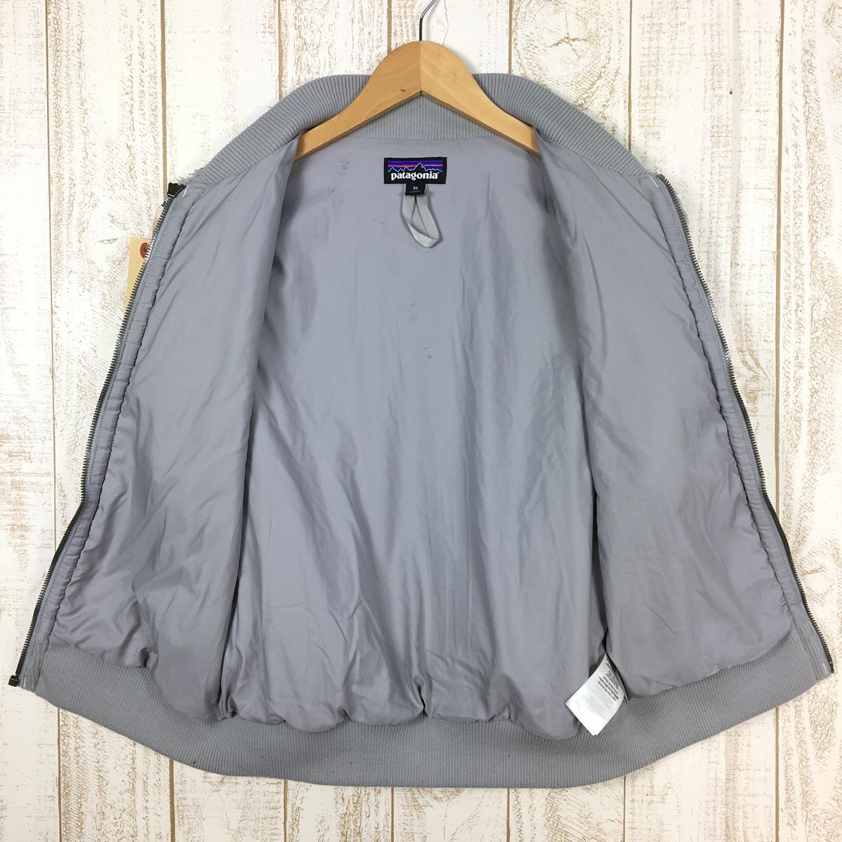 【WOMEN's XS】 パタゴニア ロスガトス ボマー ジャケット Los Gatos Bomber Jacket 防風 フリース カーディガン 生産終了モデル 入手困難 PATAGONIA 25240 DFTG Drifter Grey グレー系