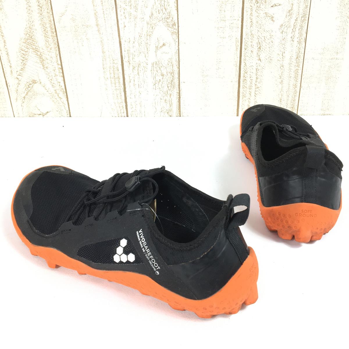 【MEN's 27.9cm】 ビボベアフット プライマス トレイル 3 オールウェザー SG Primus Trail III All Weather  SG トレイルランニングシューズ Vivobarefoot ブラック系