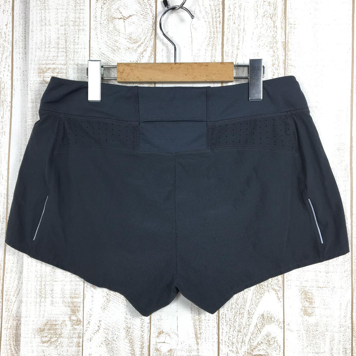 【WOMEN's M】 マウンテンハードウェア ランニング ショーツ Runningu Shorts MOUNTAIN HARDWEAR OL4549  チャコール系