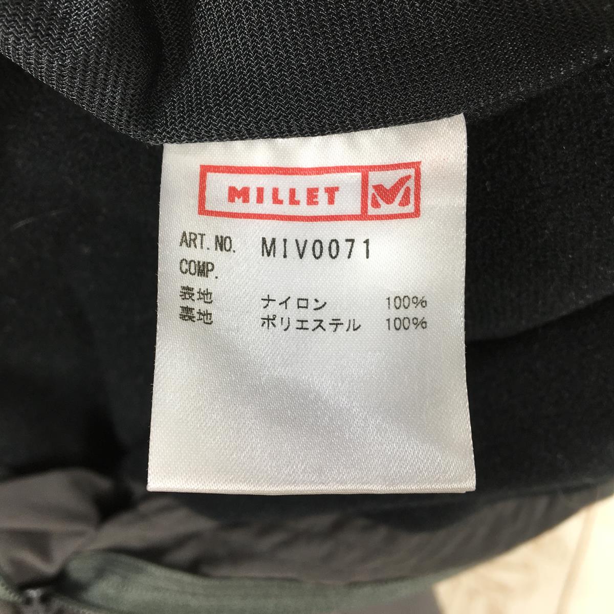 【MEN's M】 ミレー ウォーム イージー カーゴ パンツ Worm Easy Cargo Pants 秋冬向け 保温 トレッキングパンツ MILLET MIV0071 チャコール系