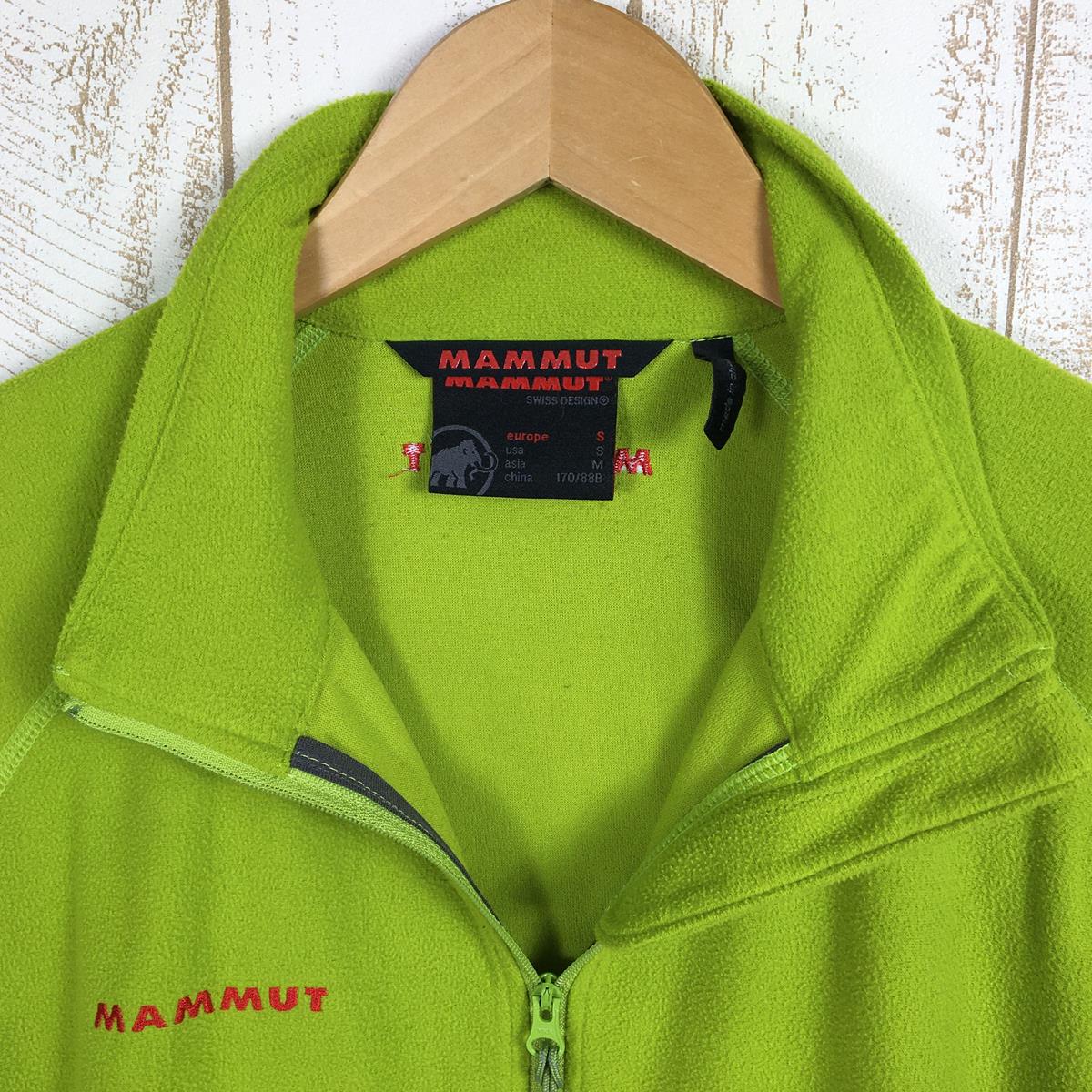 【MEN's S】 マムート エクスカージョン ライト フリース ジャケット Excursion Light Fleece Jacket サーモライト MAMMUT 1010-14471 グリーン系