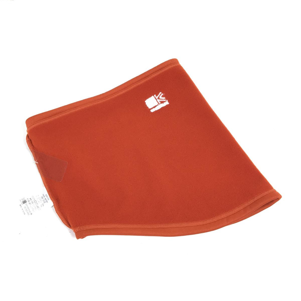 カリマー ネックウォーマー Neck Warmer ネックゲイター ポーラテックパワーストレッチ フリース KARRIMOR 200105 0900 Orange オレンジ系