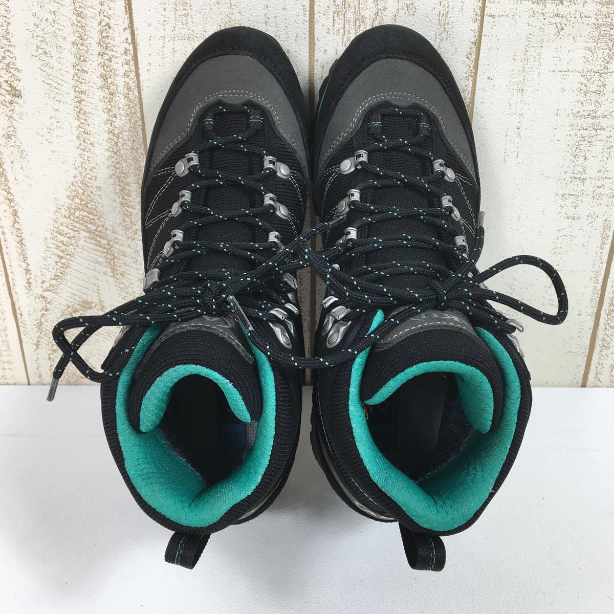 【WOMEN's 25.0cm】 アクー アルバトレック ナロー ゴアテックス Alba Trek Narrow GTX トレッキングシューズ AKU  978ISG.B 074 Black / Mint ブラック系