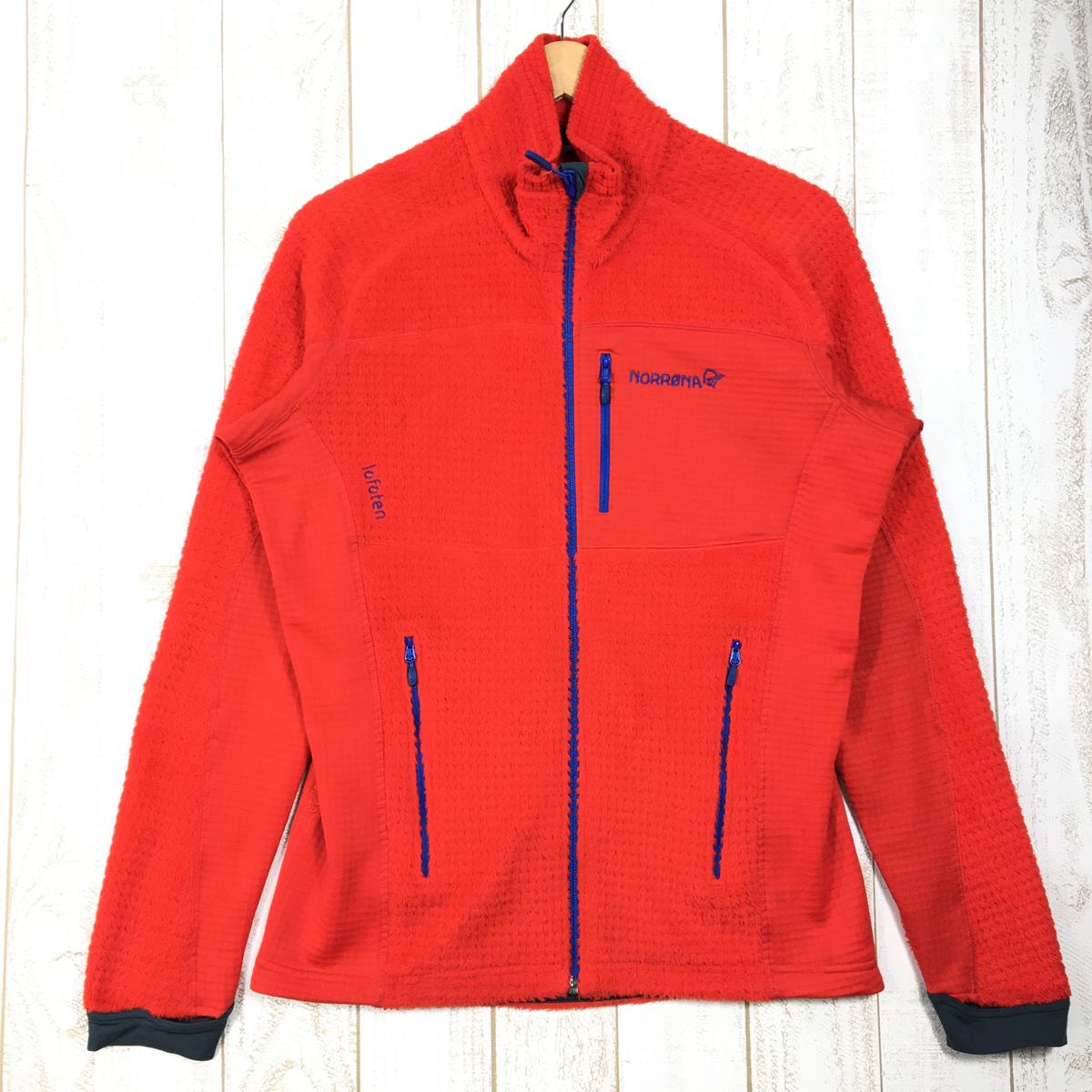 【MEN's M】 ノローナ ロフォテン ウォーム 2 ハイロフト ジャケット Lofoten Warm II High Loft Jacket フリース ポーラテック サーマルプロ パワードライ NORRONA 5034-11 1225 Tasty Red レッド系