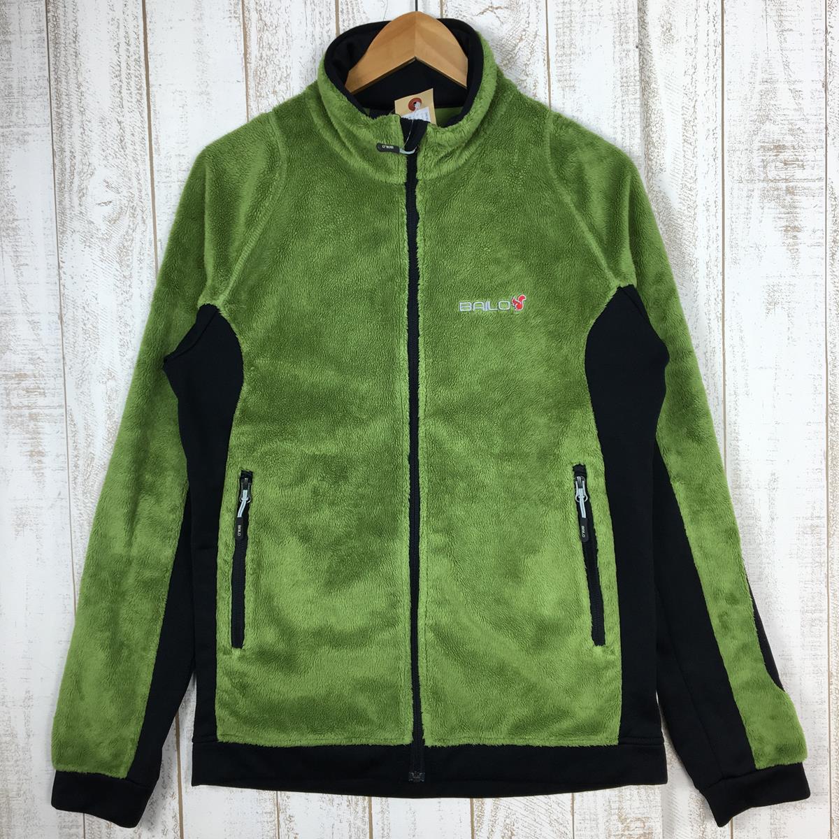 【MEN's L】 バイロ タスマニア フリース ジャケット Tasmania Fleece Jacket ハイパイル ストレッチ 生産終了モデル 入手困難 BEAMS取り扱い BAILO グリーン系