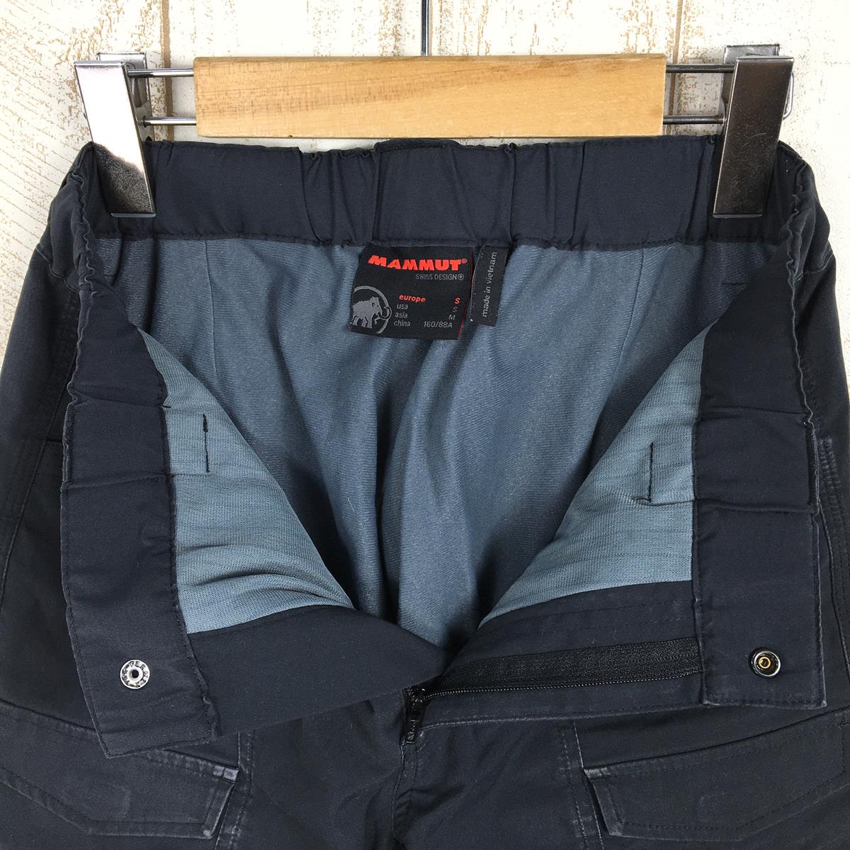 【WOMEN's S】 マムート ムーブオン サーマル パンツ MOVE ON Thermal Pants 保温 MAMMUT 1020-08690 ブラック系