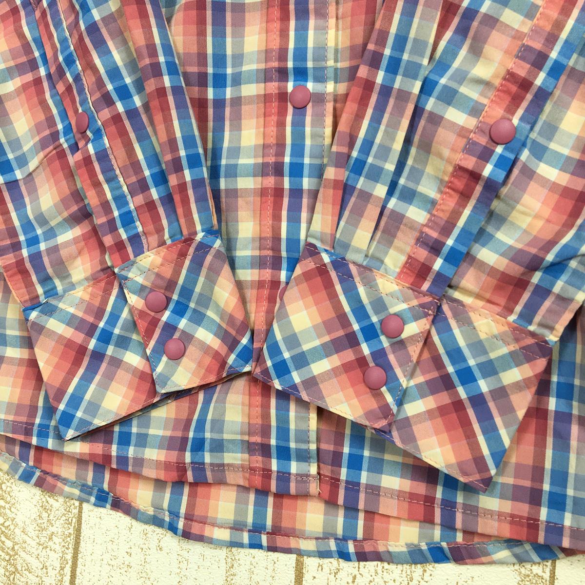 【WOMEN's S】 パタゴニア ロングスリーブ ハバス シャツ Long-Sleeved Havasu Shirt PATAGONIA 53540 TRST Tropicat: Star Pink ピンク系