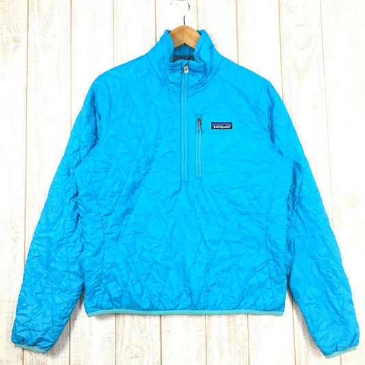 【WOMEN's S】 パタゴニア ナノパフ プルオーバー Nano Puff Pull Over プリマロフト インサレーション ジャケット PATAGONIA 84025 ULT ブルー系