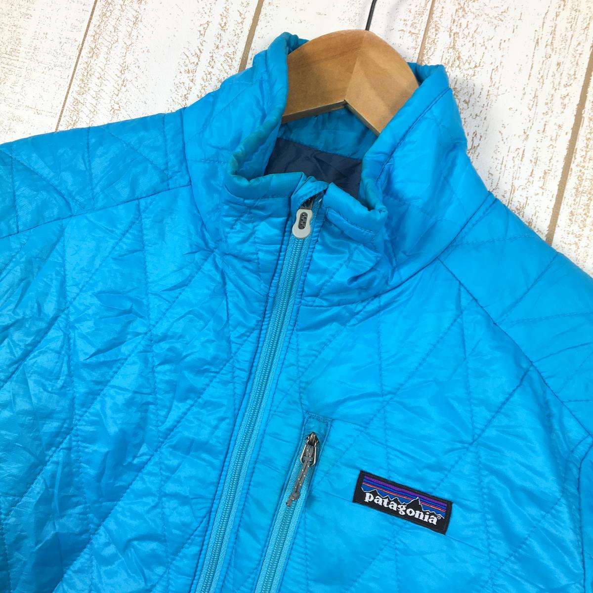 【WOMEN's S】 パタゴニア ナノパフ プルオーバー Nano Puff Pull Over プリマロフト インサレーション ジャケット  PATAGONIA 84025 ULT ブルー系