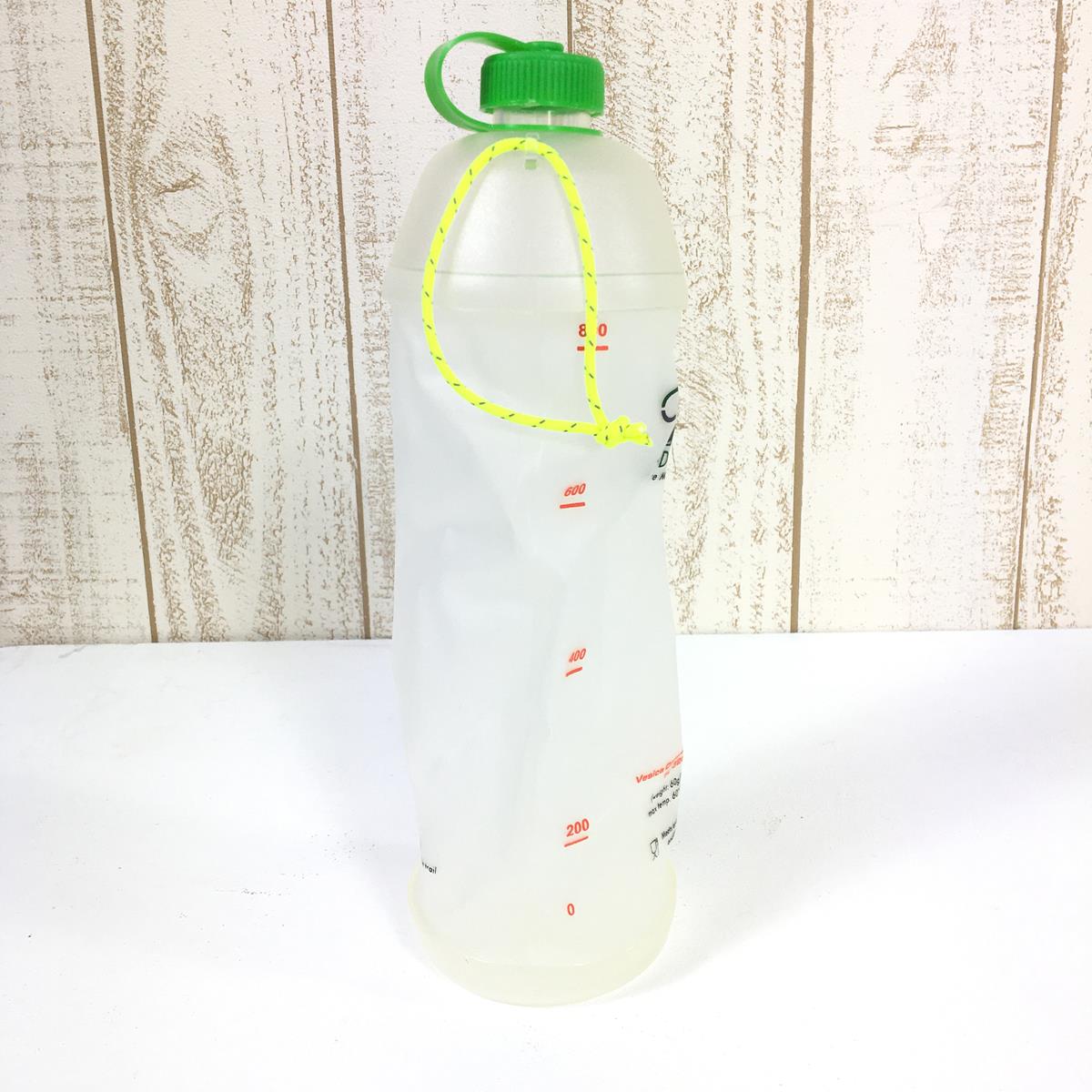 クノック アウトドア Vesica 1L Collapsible Water bottle ヴェシカ 1L コラプシブル ウォーターボトル CNOC Ountdoors グリーン系