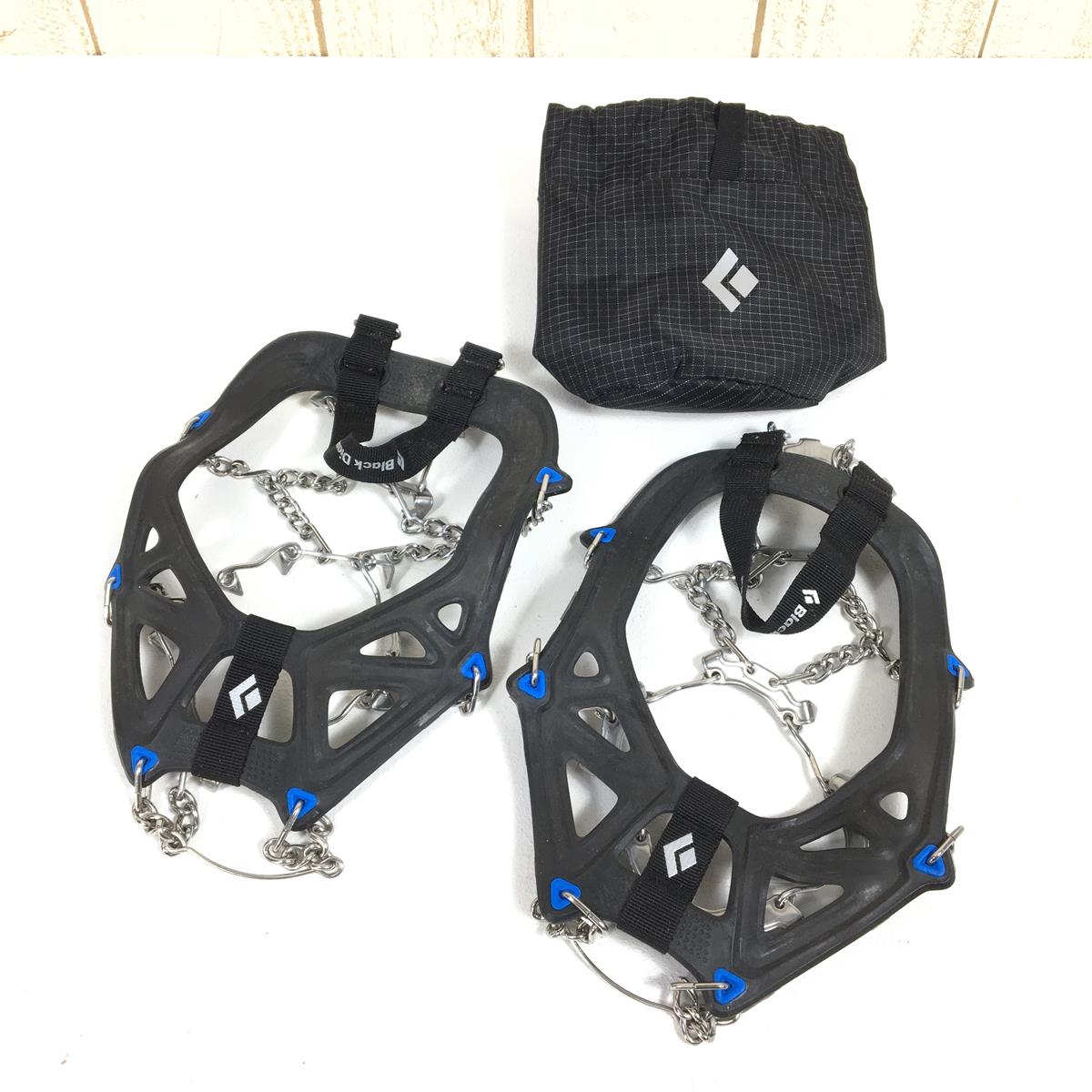 【M】 ブラックダイヤモンド アクセススパイク トラクションディバイス Access Spike Traction Device チェーンスパイク 簡易アイゼン 軽アイゼン BLACK DIAMOND BD37030 ブラック系