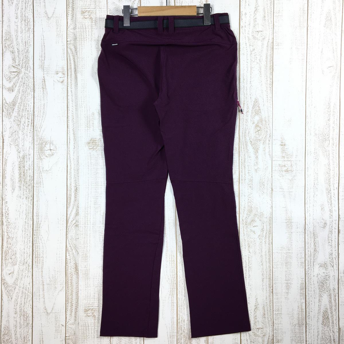 【WOMEN's M】 テルヌア ミッドウェイト ソフトシェル ウォーム パンツ Midweight Softshell Warm Pants  ストレッチ 裏起毛 保温 秋冬向け TERNUA パープル系