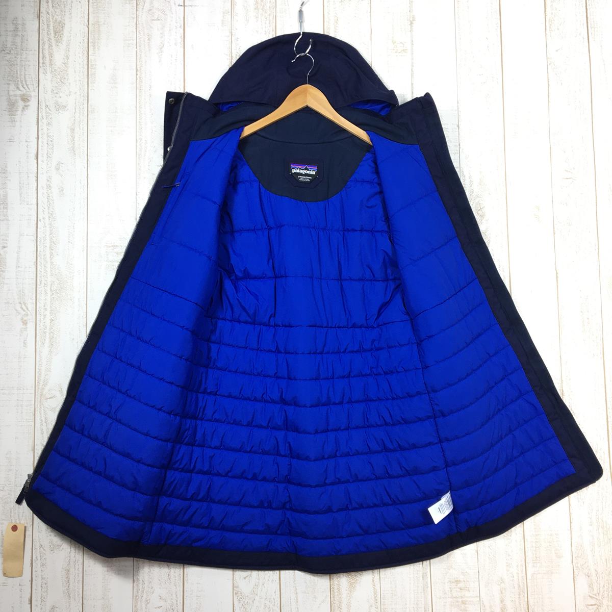 【WOMEN's L】 パタゴニア ストームドリフト パーカ Stormdrift Parka ダウン ジャケット フーディ パーカー PATAGONIA 27685 NVYB Navy Blue ネイビー系