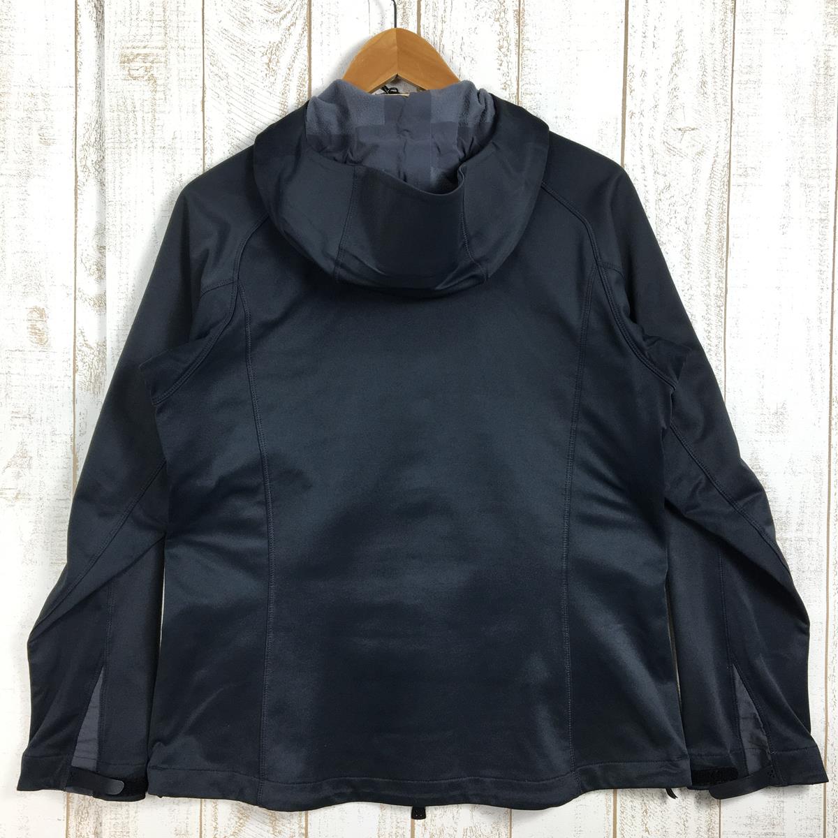 【WOMEN's L】 ホグロフス ウルタ Q フード ソフトシェル Ulta Q Hood Soft Shell ゴアウィンドストッパー ジャケット  フーディ HAGLOFS ブラック系