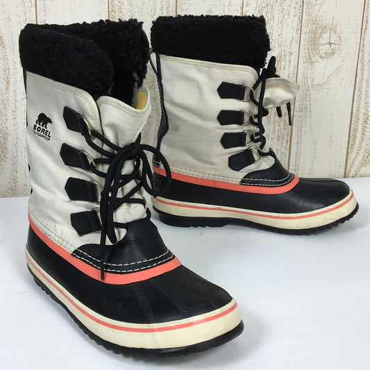 【WOMEN's 25.0cm】 ソレル ウィンターカーニバル Winter Carnival -32℃ ウィンターシューズ スノーブーツ SOREL NL1495 Bisque / Black ホワイト系