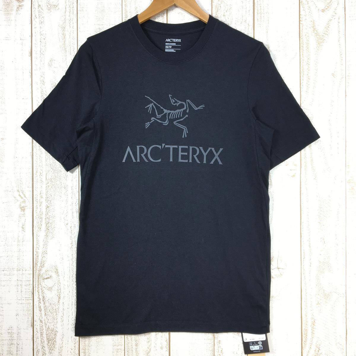 【MEN's XS】 アークテリクス アークワード ロゴ ショートスリーブ Arc'Word Logo SS Tシャツ ARCTERYX X000007991 0022914 Black ブラック系