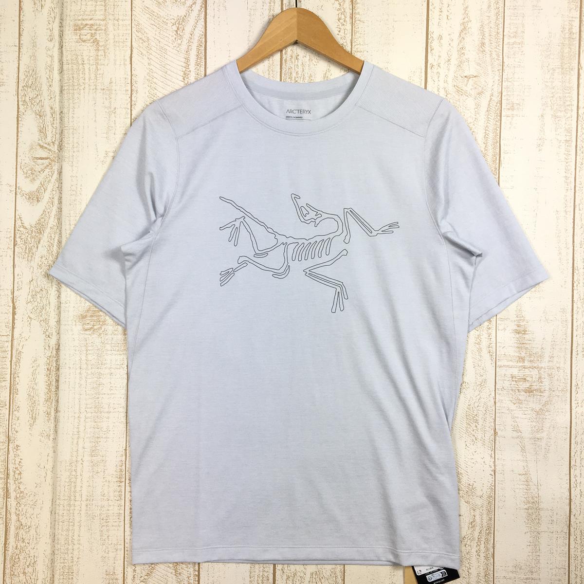 【MEN's XS】 アークテリクス コーマック ロゴ Tシャツ Cormac Logo T-Shirt ARCTERYX X000006348/L08466000 018818 Atomos Heather ホワイト系