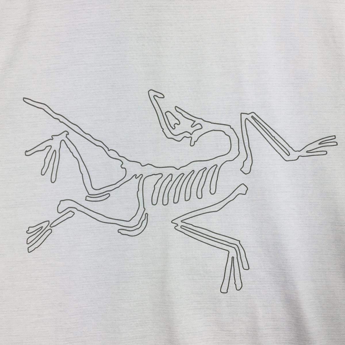 【MEN's XS】 アークテリクス コーマック ロゴ Tシャツ Cormac Logo T-Shirt ARCTERYX X000006348/L08466000 018818 Atomos Heather ホワイト系