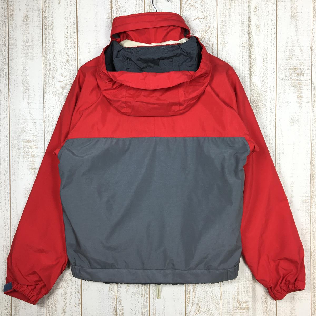 【MEN's L】 モンベル 1990s スリーインワン スキー ジャケット 3-in-1 Ski Jacket 着脱式フリースインナー 旧タグ 旧ロゴ ビンテージ 入手困難 MONTBELL レッド系