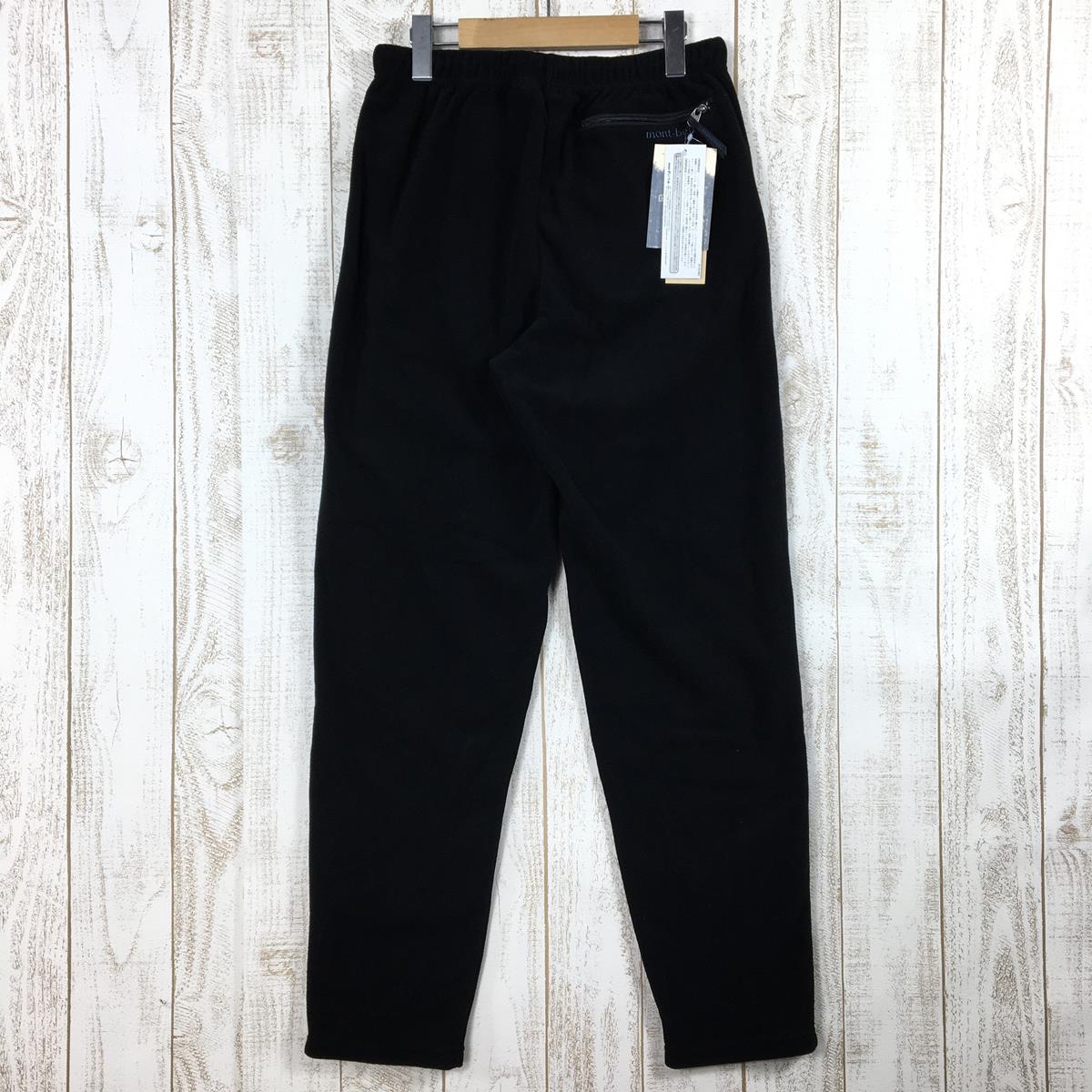 【MEN's L】 モンベル シャミース パンツ フリース MONTBELL 1105308 BK Black ブラック系