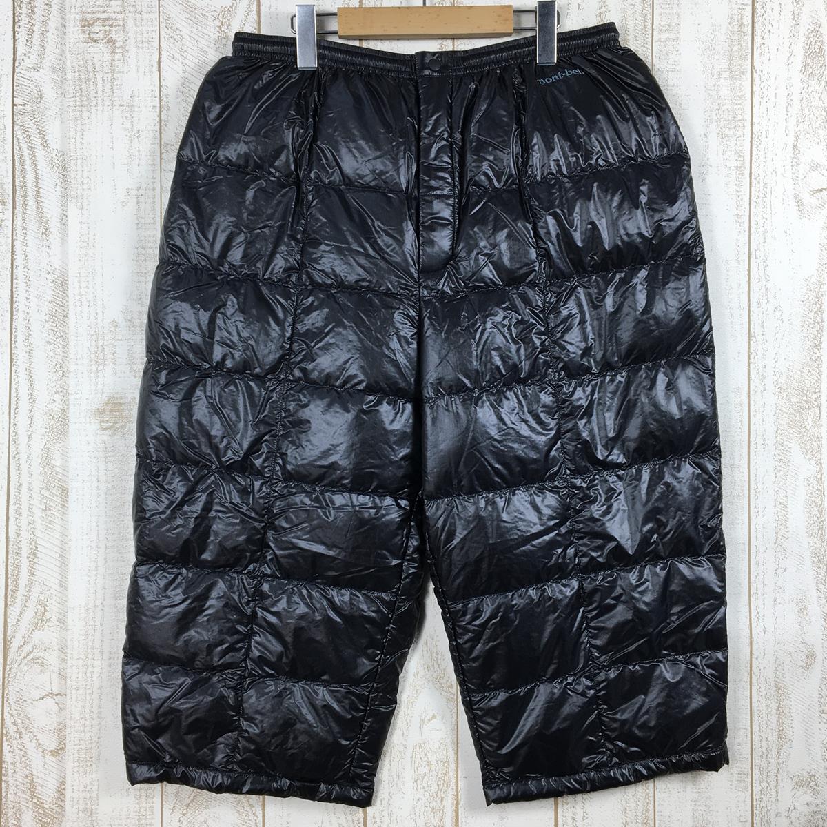 【MEN's XL】 モンベル U.L.ダウンインナーニーロングパンツ 800FP ダウンパンツ MONTBELL 1101321 BK Black ブラック系