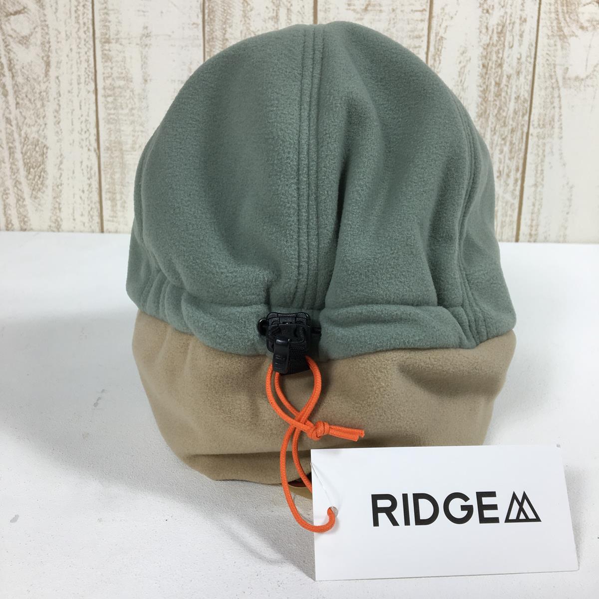 【UNISEX One】 リッジマウンテンギア フリース イヤーマフ キャップ Fleece Earmuff Cap ポーラテック ウィンドプロ RIDGE MOUNTAIN GEAR Sallow グリーン系