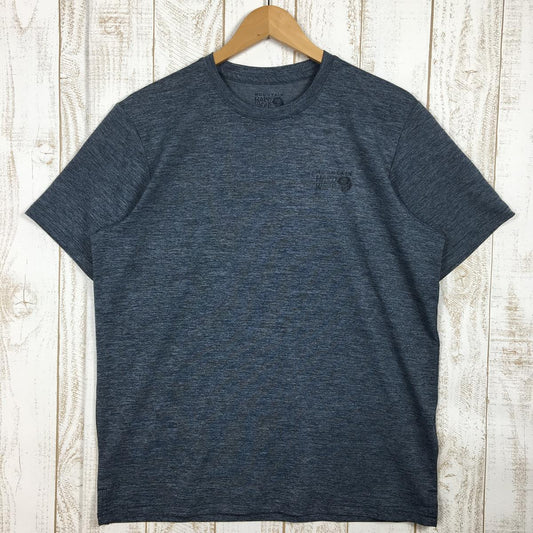 【MEN's M】 マウンテンハードウェア サンブロッカー ショートスリーブ Tシャツ Sunblocker Short Sleeve T-Shirt MOUNTAIN HARDWEAR OM6180 004 Dark Storm Heather グレー系