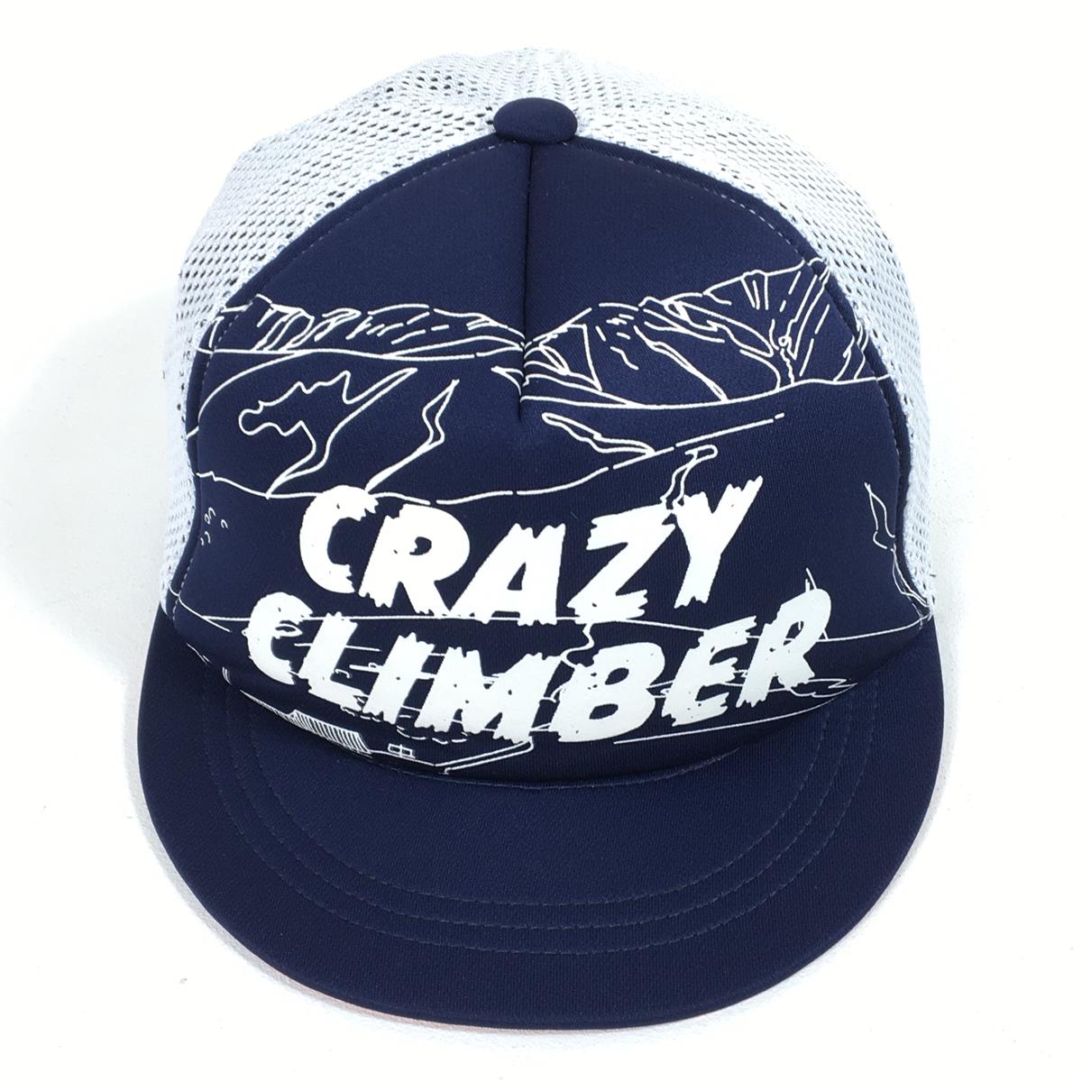 ハンガーノック オリジナルス × TARO（太郎平小屋） 限定コラボ クレイジークライマー ランニングキャップ Crazy Climber  Running Cap 限定販売 入手困難 HUNGERKNOCK ORIGINALS ネイビー系