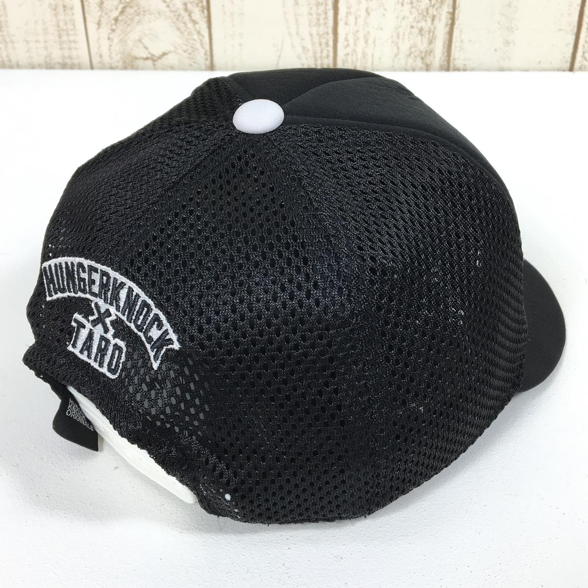 ハンガーノック オリジナルス × TARO（太郎平小屋） 限定コラボ クレイジークライマー ランニングキャップ Crazy Climber  Running Cap 限定販売 入手困難 HUNGERKNOCK ORIGINALS ブラック系