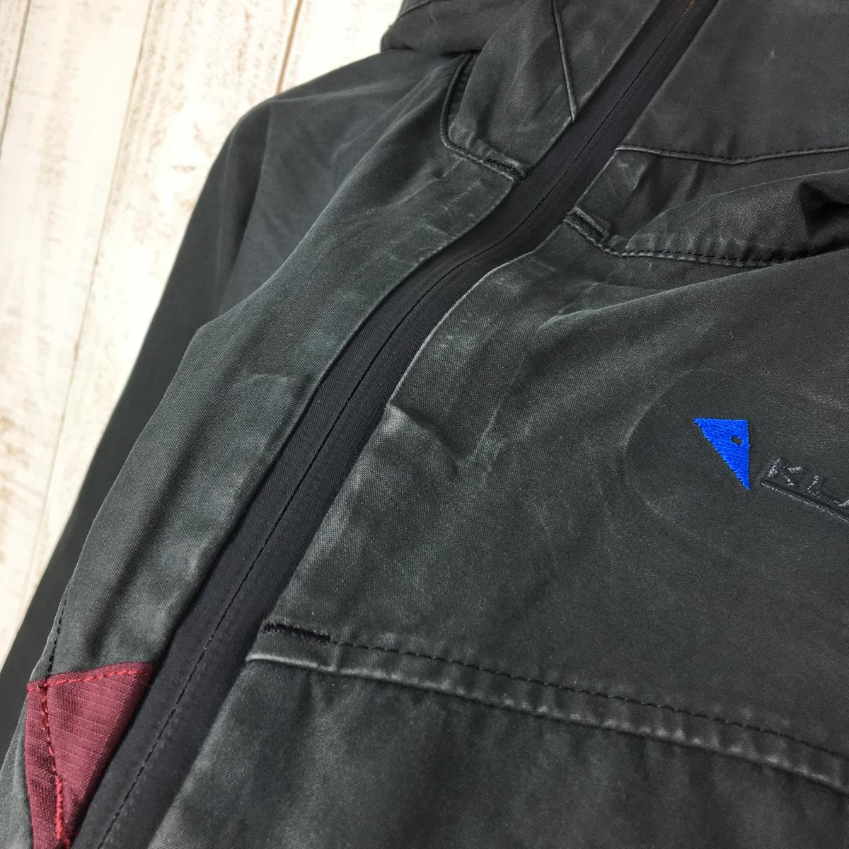 【WOMEN's S】 クレッタルムーセン エイナリーダ ジャケット Einride Jacket eta-proof撥水コットン フーディ  KLATTERMUSEN チャコール系