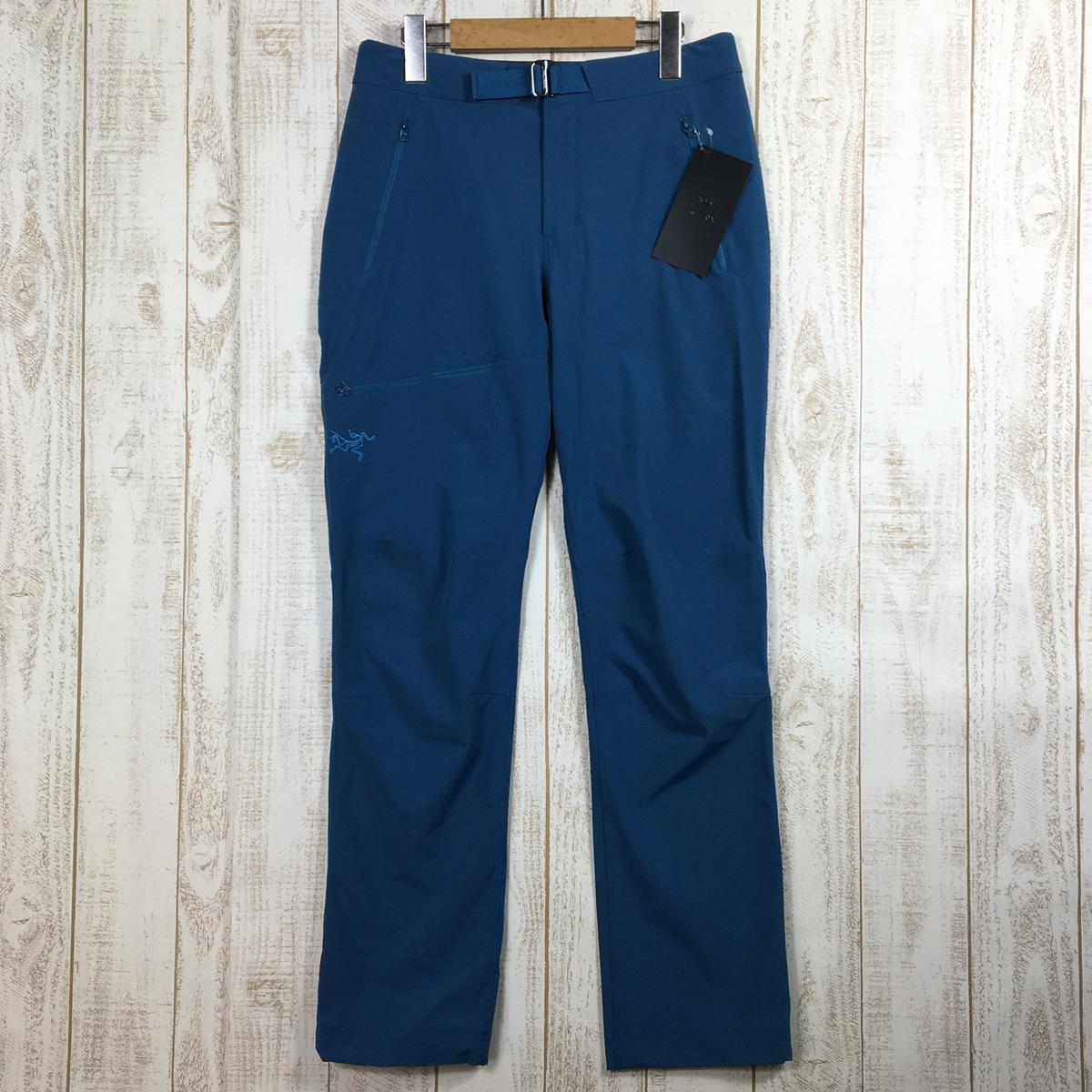 【MEN's W-28 L-Srt】 アークテリクス ガンマ ライトウェイト パンツ Gamma Lightweight Pant ソフトシェル ARCTERYX X000007247/L08612600 019975 Serene ブルー系