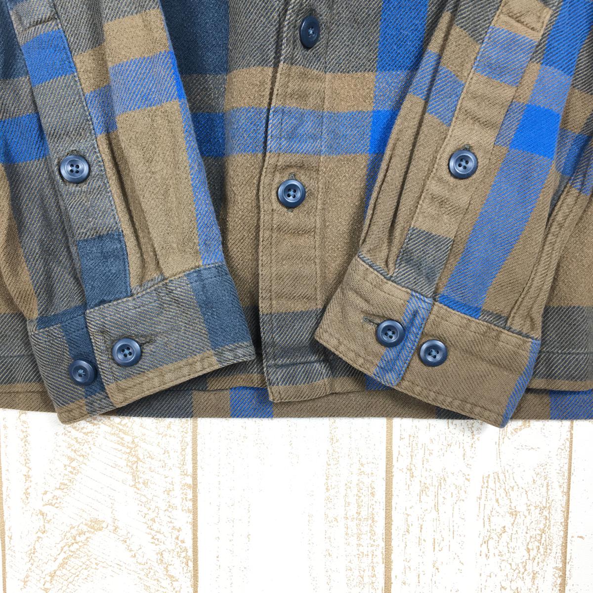 【MEN's XS】 パタゴニア フィヨルド フランネル シャツ Fjord Flannel Shirt ネルシャツ PATAGONIA 53947 CTI ブラウン系