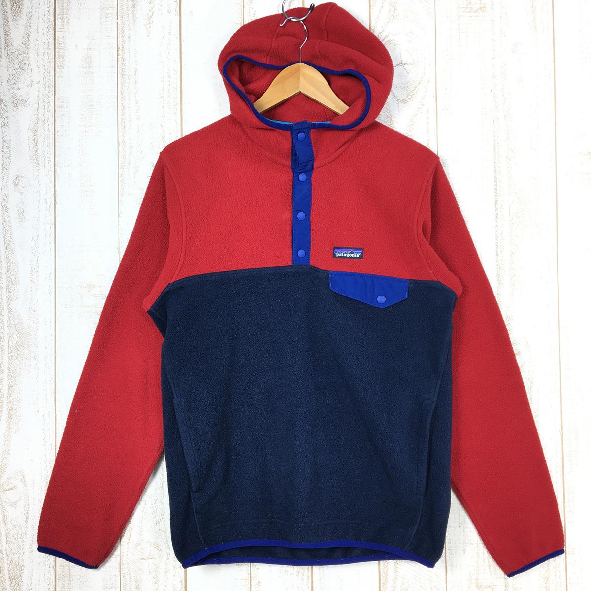 【MEN's S】 パタゴニア シンチラ スナップT フーディ Synchilla Snap-T Hoody フリース ジャケット 生産終了モデル 入手困難 PATAGONIA 25461 NVYB Navy Blue ネイビー系